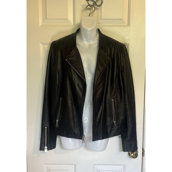 Marc New York Women’s Leather Jacket Sz Large - Picture 1 of 15
